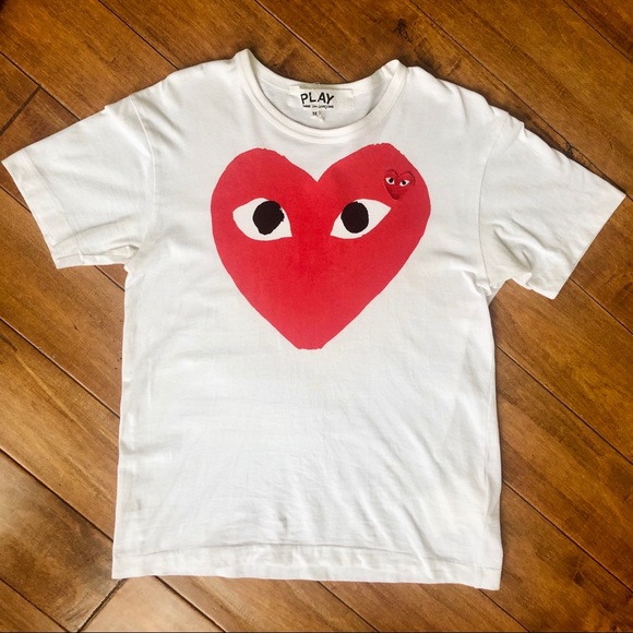 Comme des Garcons Other - Comme des Garcons PLAY Red T-Shirt